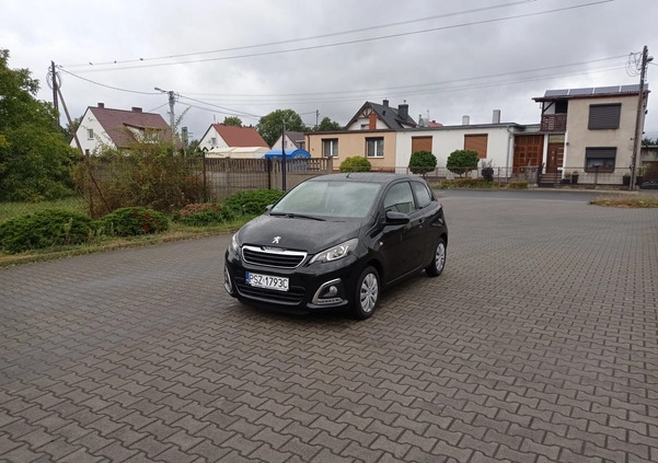 Peugeot 108 cena 24900 przebieg: 48000, rok produkcji 2017 z Szamotuły małe 232